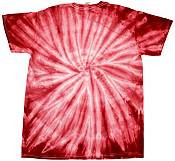 Tones of Melanin Men's Morehouse College Maroon Tigers Maroon Tie-Dye T-Shirt product image