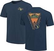 Image One Men's Michigan Lake Triangle Emblem Graphic T-Shirt product image
