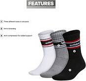 adidas Men's Forum Rib Crew Socks - 3 Pack product image