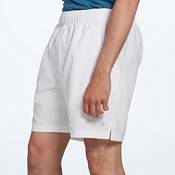 Prince Mens Large Colorblock Woven Tennis Shorts White Wicking NWT 