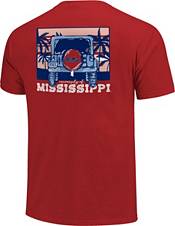 Image One Men's Ole Miss Rebels Red SUV Adventure T-Shirt product image