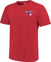 Image One Women's Ole Miss Rebels Red Doodles T-Shirt product image