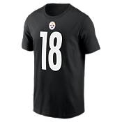 Nike Men's Pittsburgh Steelers Diontae #18 Black T-Shirt product image
