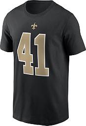 Nike Men's New Orleans Saints Alvin Kamara #41 Legend Black T-Shirt product image