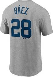 Nike Men's Detroit Tigers Javier Báez #28 Gray T-Shirt product image