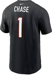 Nike 2021 Super Bowl LVI Bound Cincinnati Bengals Ja'Marr Chase #1 T-Shirt product image