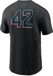 Nike Men's Miami Marlins Black Team 42 T-Shirt product image