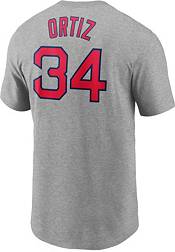 Nike Men's Boston Red Sox David Ortiz #34 Grey T-Shirt product image
