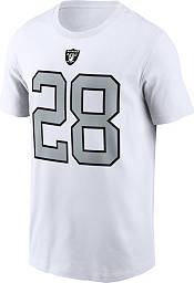 Nike Men's Las Vegas Raiders Josh Jacobs #28 White T-Shirt product image