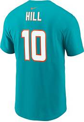Nike Men's Miami Dolphins Tyreek Hill #10 Logo Aqua T-Shirt product image