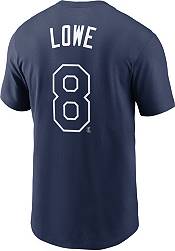 Nike Men's Tampa Bay Rays Brandon Lowe #8 Navy T-Shirt product image