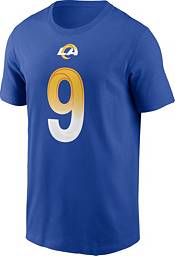 Nike Men's Los Angeles Rams Matthew Stafford #9 Royal T-Shirt product image