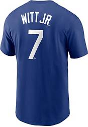 Nike Men's Kansas City Royals Bobby Witt Jr. #7 Blue T-Shirt product image