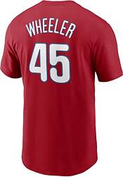 Nike Men's Philadelphia Phillies Zack Wheeler #45 Red T-Shirt product image