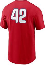 Nike Men's Philadelphia Phillies Red Team 42 T-Shirt product image