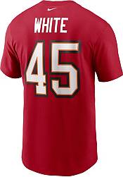 Nike Men's Tampa Bay Buccaneers Devin White #45 Gym Red T-Shirt product image
