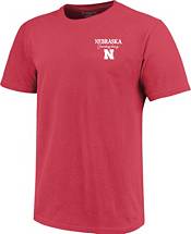 Image One Men's Nebraska Cornhuskers Scarlet Stars N Stripes T-Shirt product image