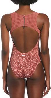 Nike Women's Water Dots Keyhole Back One-Piece Swimsuit product image