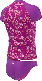 Nike Girls' Short Sleeve Top Bikini Swimsuit product image