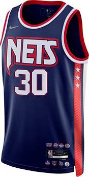 Nike Men's 2021-22 City Edition Brooklyn Nets Seth Curry #30 Blue Dri-FIT Swingman Jersey product image