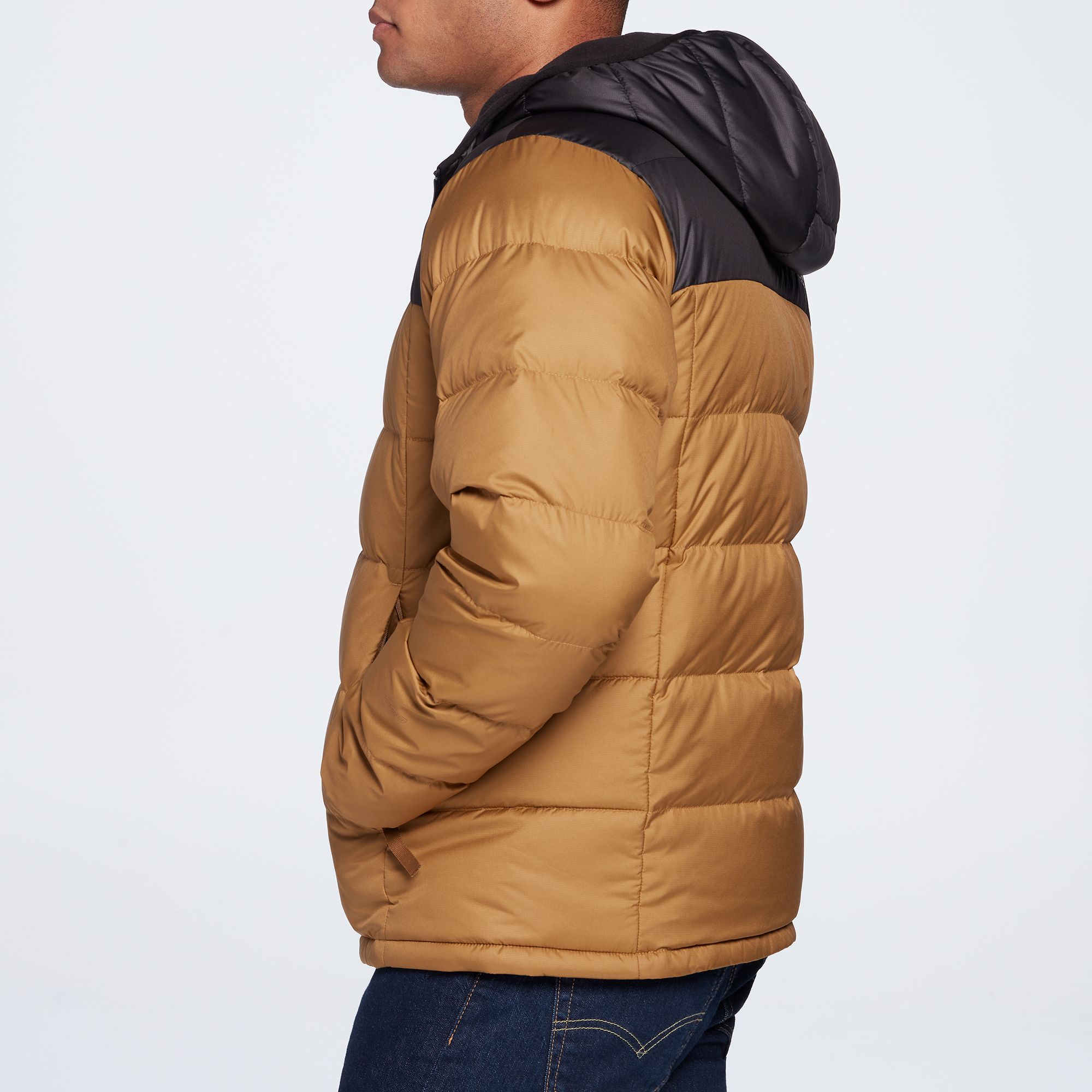 north face alpz luxe hooded jacket men's