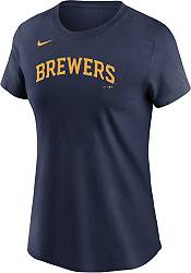 Nike Men's Milwaukee Brewers Christian Yelich #22 Navy T-Shirt product image