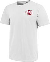 Image One Men's Oklahoma Sooners White State Block T-Shirt product image