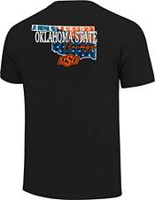 Image One Men's Oklahoma State Cowboys Black Stars N Stripes T-Shirt product image