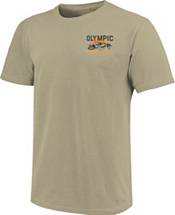 Image One Men's Mountain Rough Type Graphic T-Shirt product image