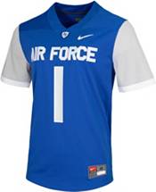 Nike Men's Air Force Falcons #1 Blue Game Vapor Untouchable Football Jersey product image