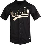 Nike Men's Vanderbilt Commodores Replica Baseball Black Jersey product image