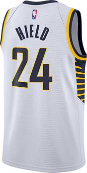Nike Men's Indiana Pacers Buddy Hield #24 White Dri-FIT Swingman Jersey product image