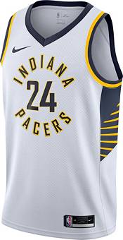 Nike Men's Indiana Pacers Buddy Hield #24 White Dri-FIT Swingman Jersey product image