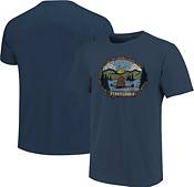 Image One Men's Pennsylvania Bear Fishing Graphic T-Shirt product image