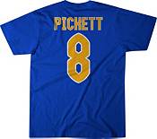 BreakingT Pitt Panthers Kenny Pickett #8 Blue T-Shirt product image