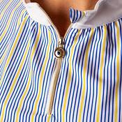 SwingDish Women's Stripe Boyfriend 1/4 Zip Golf Pullover product image