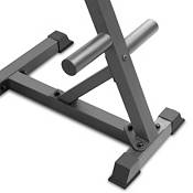 Marcy Olympic Weight Plate Tree Compact Exercise Equipment Storage Rack for 2-inch Weight Plates PT-45