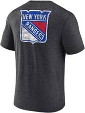 NHL New York Rangers Shoulder Patch Grey T-Shirt product image