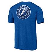 NHL Men's Tampa Bay Lightning Shoulder Patch Royal T-Shirt product image