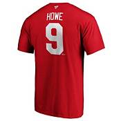 NHL Men's Detroit Red Wings Gordie Howe #9 Red Player T-Shirt product image