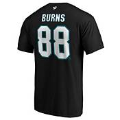 NHL Men's San Jose Sharks Brent Burns #88 Black Player T-Shirt product image