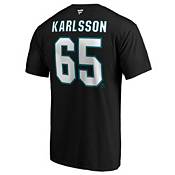 NHL Men's San Jose Sharks Erik Karlsson #65 Black Player T-Shirt product image
