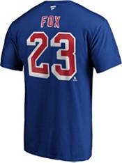 NHL New York Rangers Adam Fox #23 Royal T-Shirt product image