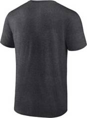 NFL Men's Las Vegas Raiders 2021 Lights Playoffs Action Charcoal Heather T-Shirt product image