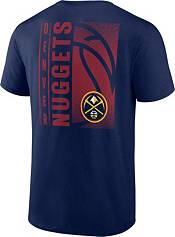 NBA Men's Denver Nuggets Navy For the Team T-Shirt product image