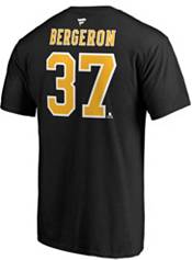 NHL Men's Boston Bruins Patrice Bergeron #37 Black Player T-Shirt product image