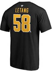 NHL Men's Pittsburgh Penguins Kris Letang #58 Black Player T-Shirt product image