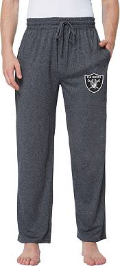 Concepts Sport Men's Las Vegas Raiders Quest Charcoal Jersey Pants product image