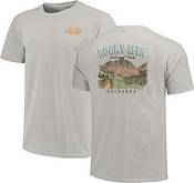 Image One Men's Rocky Mountain Loose Sketch Graphic T-Shirt product image
