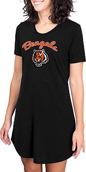 Concepts Sport Women's Cincinnati Bengals Black Nightshirt product image